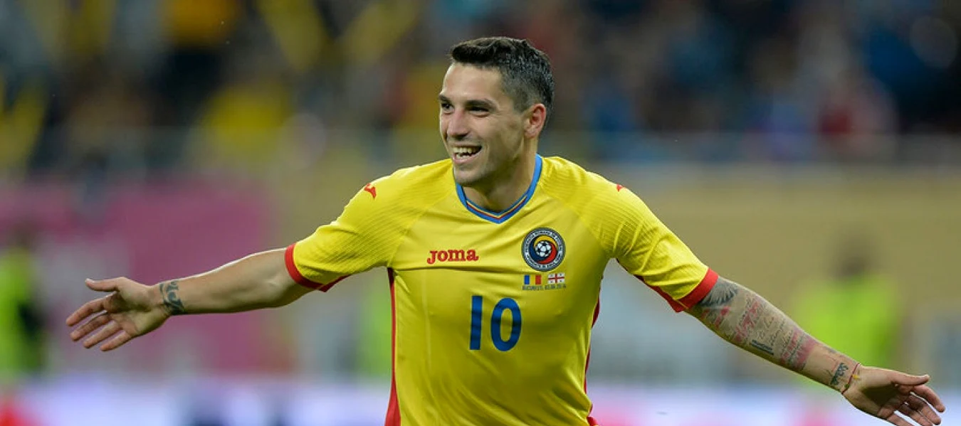 Chiar dacă s-a transferat în China, Stanciu e om de bază în naționala României. Foto Arhivă Adevărul