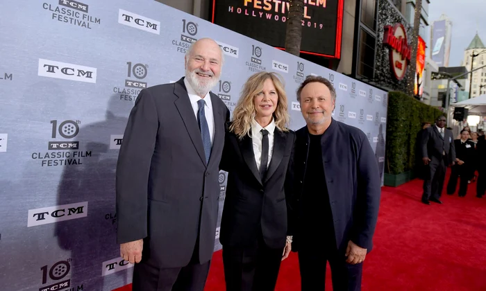 Rob Reiner, Meg Ryan și Billy Crystal GettyImages 1136375984 jpg