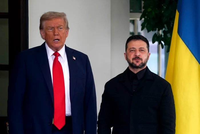 DOnald Trump și Volodimir Zelenski/FOTO:EPA/EFE