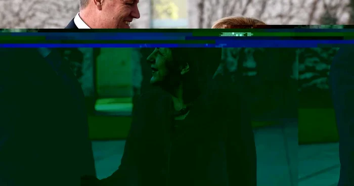 Preşedintele Klaus Iohannis şi cancelarul german Angela Merkel FOTO Presidency.ro