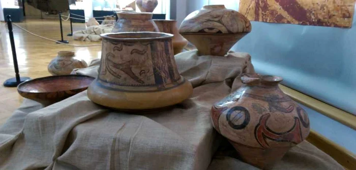 Ceramică specifică culturii Cucuteni FOTO Adevărul