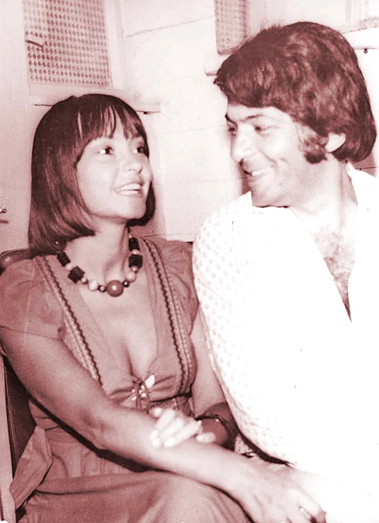Alături de cel de-al doilea soţ, Marcel, care a murit în 1981
