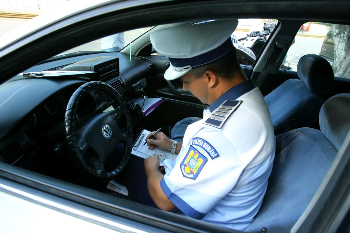 Şoferul a fost prins la un control de rutină al poliţiştilor Foto: arhivă