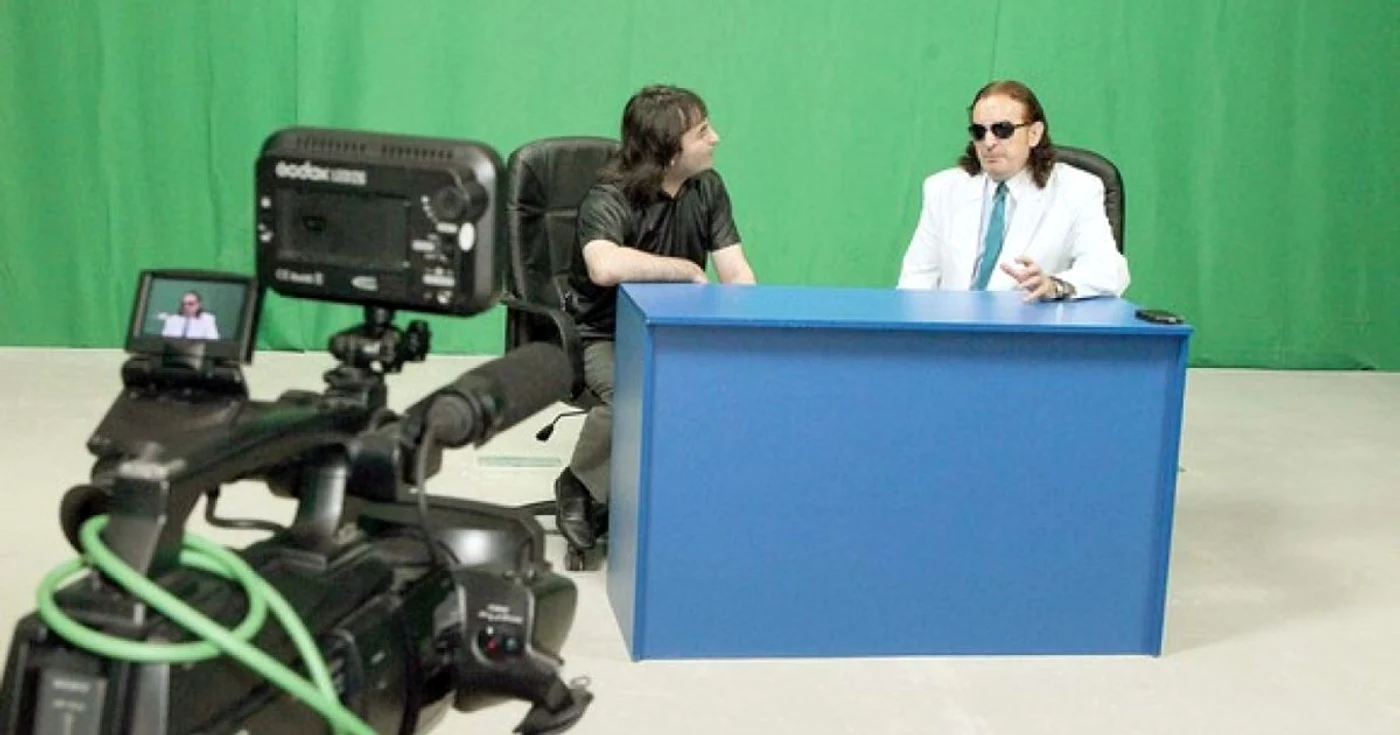 Miron Cozma, în calitate de director
de programe Vătafu TV, a explicat motivele închiderii postului care
transmitea online FOTO Florin Şuler