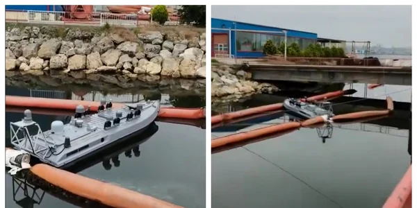 Dronă maritimă Constanța 