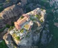 Meteora - Mănăstirea Sfânta Treime - Grecia Foto captură video 8K Videos HDR