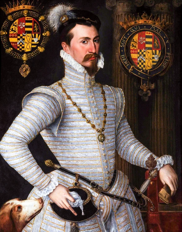 Robert Dudley, preferatul Reginei Elisabeta I.