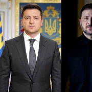 Volodimir Zelenski la 4 ani de război FOTO AFP