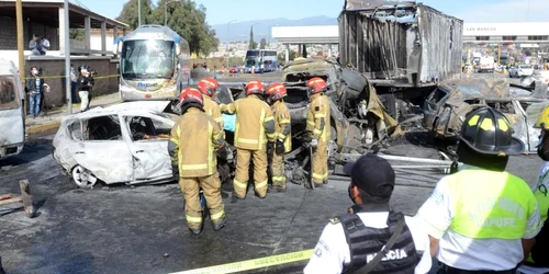 Accident în Mexic FOTO EPA-EFE