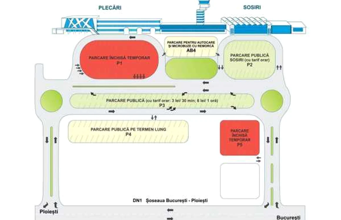 parcare harta otopeni