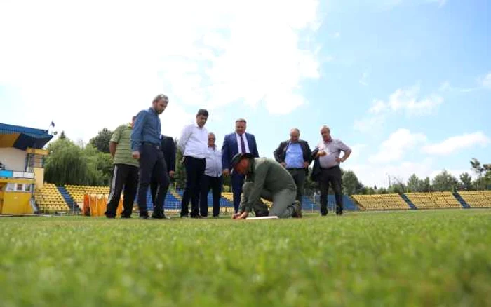 Omologarea stadionului s-a făcut după o inspecţie amănunţită FOTO Facebook/Consiliul Judeţean Călăraşi