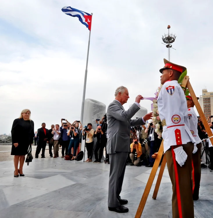 Vizita print Charles Cuba FOTO EPA-EFE