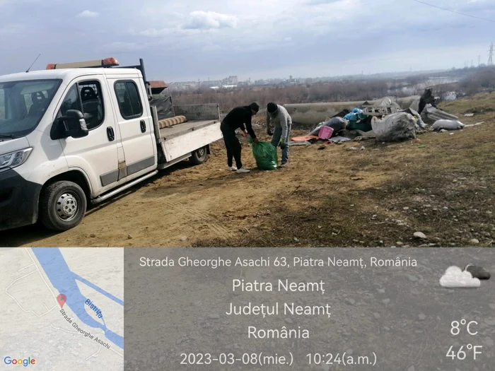 Deșeuri sunt la tot pasul pe maluri FOTO Poliția Locală