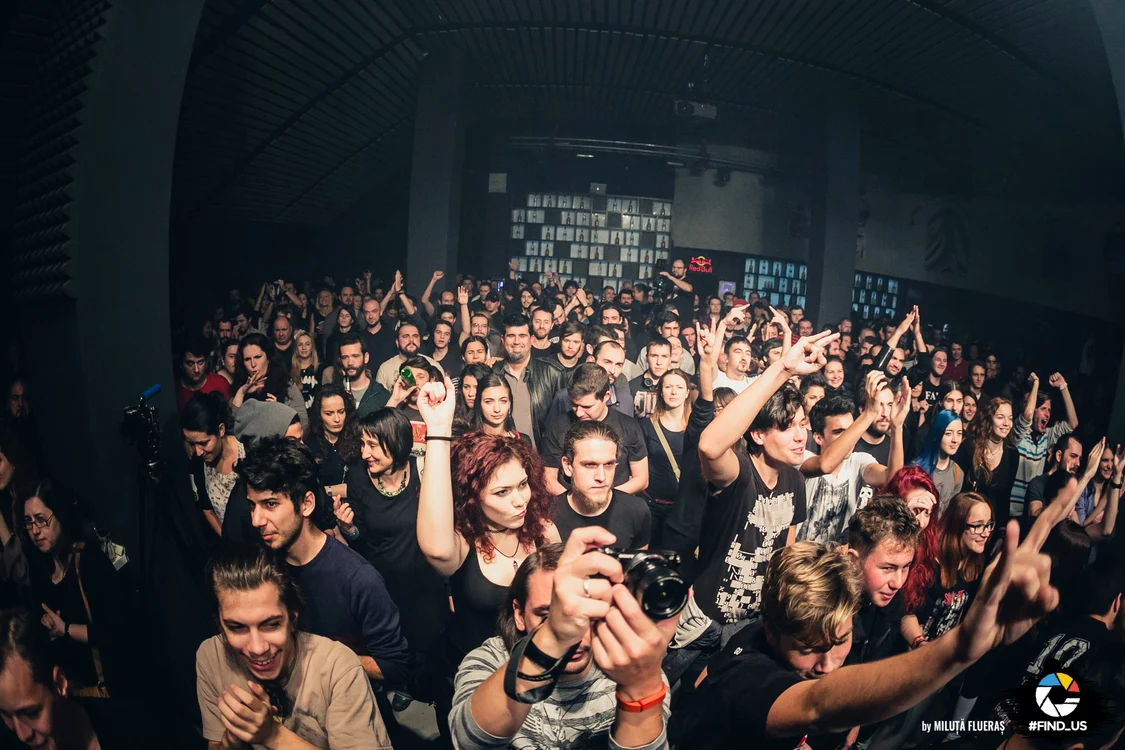 
    Ultimul concert din clubul Colectiv - Goodbye to GravityFoto: Miluţă Flueraş/Facebook  
