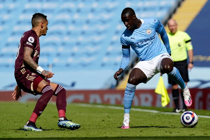 Benjamin Mendy era titular la Manchester City (FOTO: Gulliver/ Gettyimages)