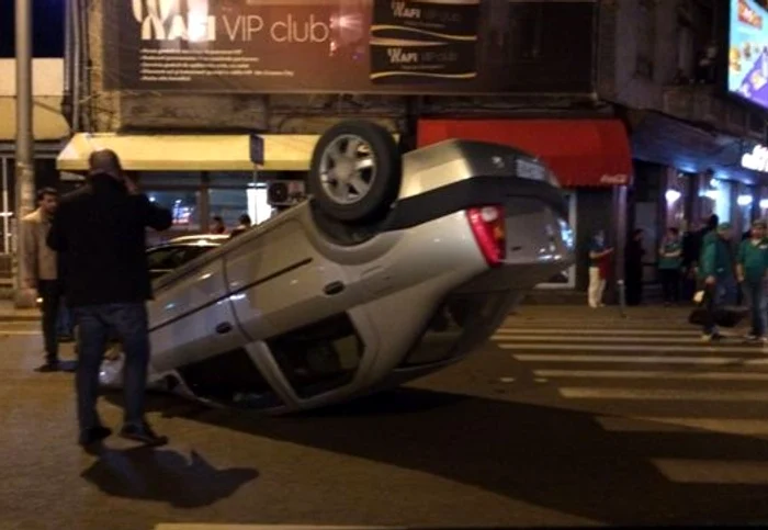 Dacia Logan a suferit pagube minore raportate la impact