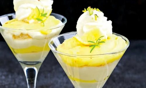 desert cu sorbet de lamaie jpg