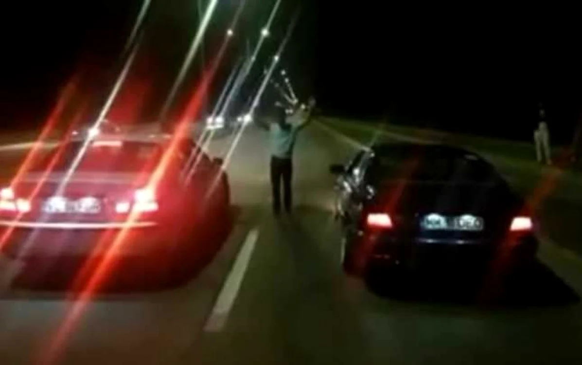 Curse ilegale pe străzile din Râmnicu Vâlcea Foto captură video