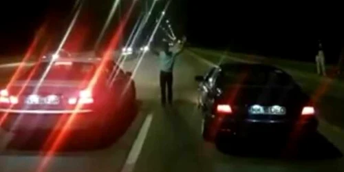 Curse ilegale pe străzile din Râmnicu Vâlcea Foto captură video