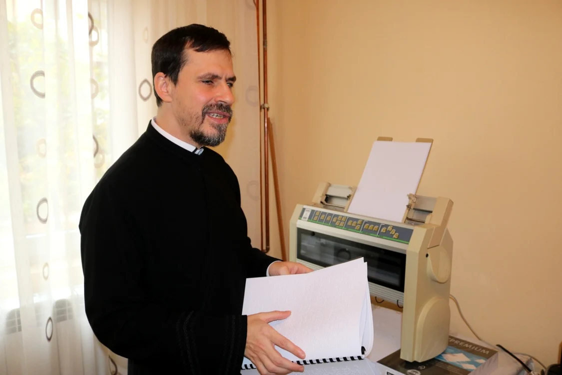 Părintele George Radu Trăilescu FOTO Alexandra Georgescu