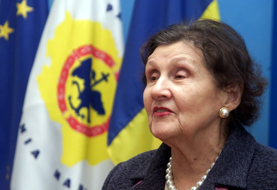 Mitzura Arghezi  (1924-2015)                                                                        FOTO: Mediafax
