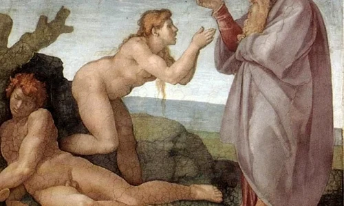 O nouă teorie revoltă creștinismul și iudaismul   Eva a fost creată dintr un os al penisului lui Adam, nu din coasta lui jpeg