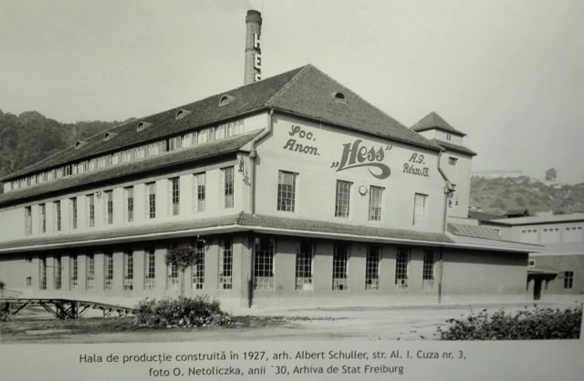 Fabrica de ciocolată Hess din Brașov