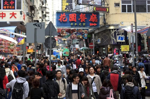 Populatie China - oameni Hong Kong FOTO Shutterstock 