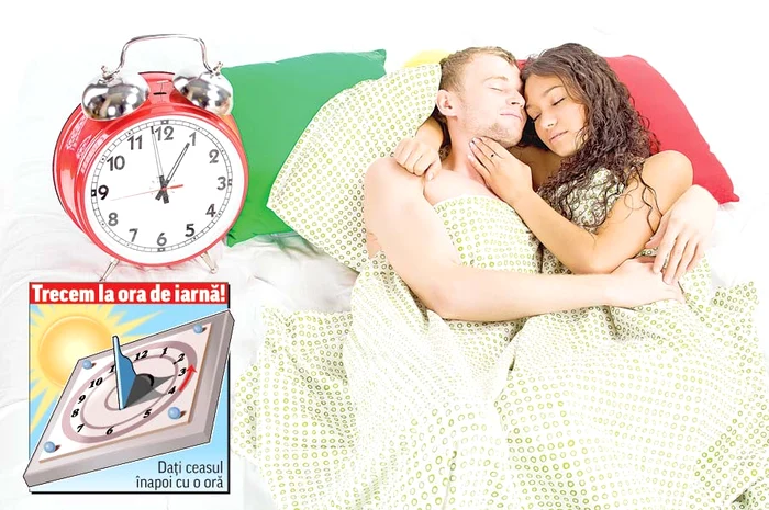 Sâmbătă seara te poţi culca mai târziu cu o oră.