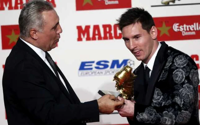 Lionel Messi, câştigătorul „Ghetei de Aur“ FOTO Reuters