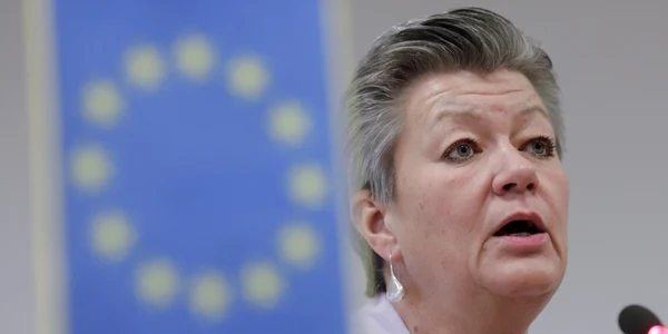 Conferinţă de presă Poliţia de Frontieră - Ylva Johansson - 28 feb 2022 / FOTO Inquam Photos / George Călin