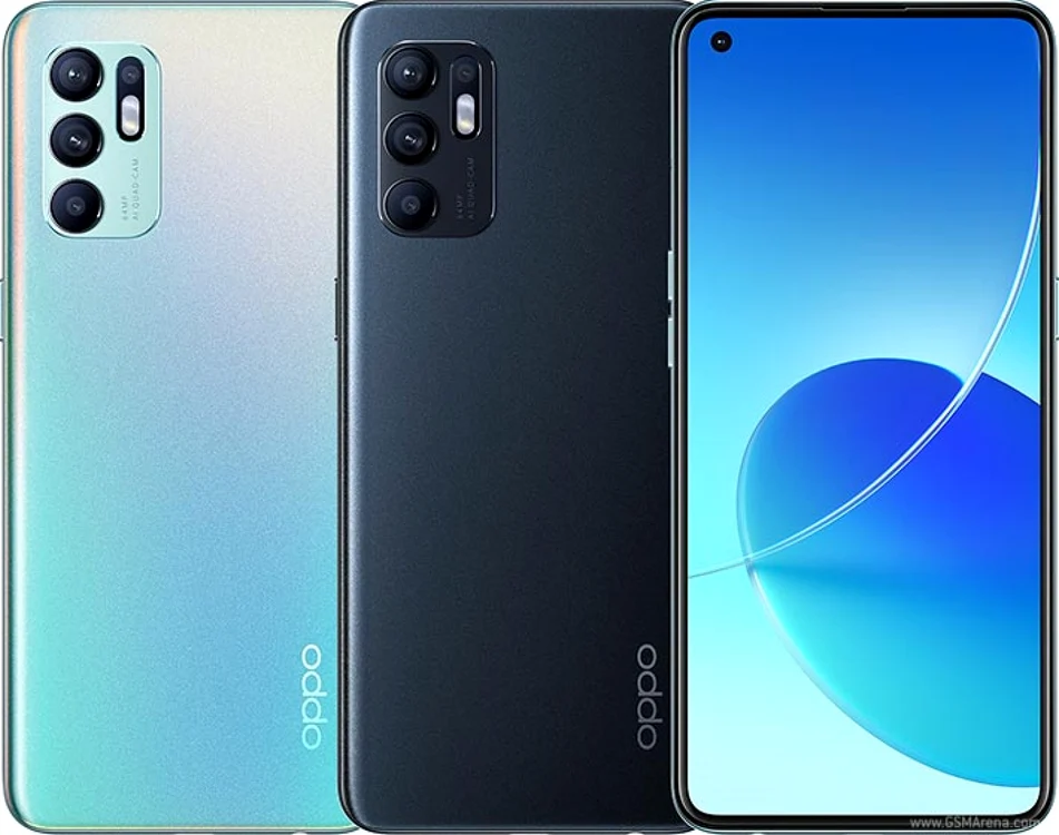 Camera foto triplă de pe OPPO Reno6.