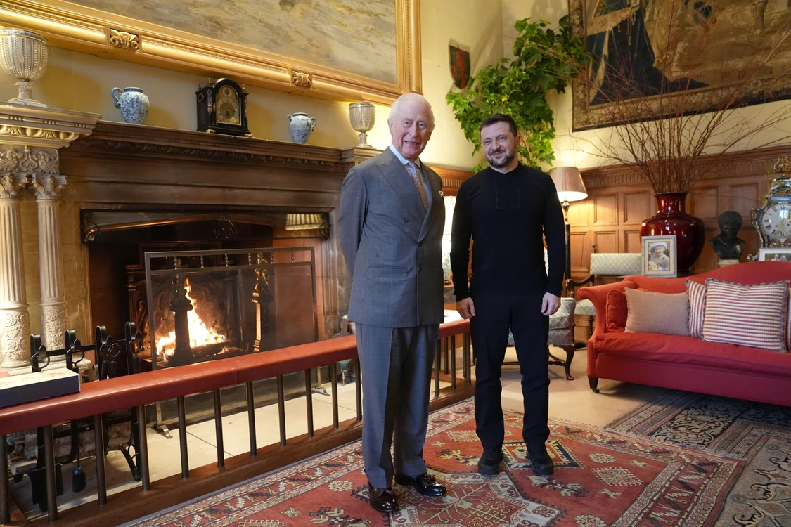 Regele Charles l a primit pe Zelensky la Sandringham, Profimedia (5) jpg