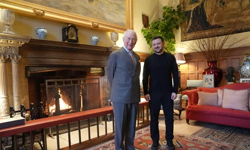 Regele Charles l a primit pe Zelensky la Sandringham, Profimedia (5) jpg
