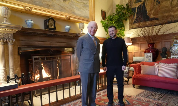 Regele Charles l a primit pe Zelensky la Sandringham, Profimedia (5) jpg