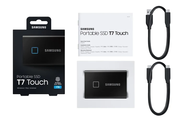 SSD portabil Samsung T7 Touch