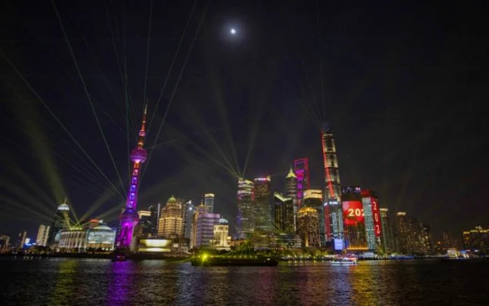 Cum e sarbatorit Anul Nou 2021 in Shanghai China FOTO EPA-EFE