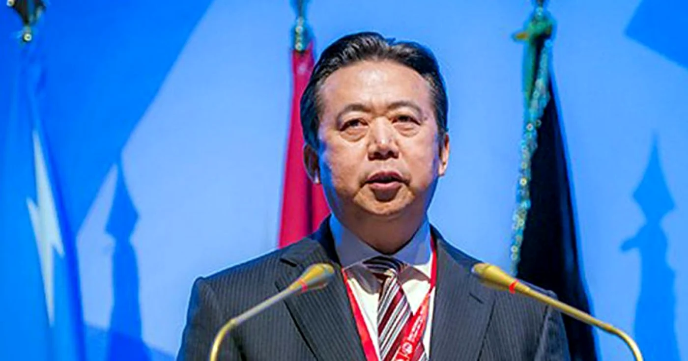 Fostul şef al Interpol, chinezul Meng Hongwei FOTO EPA-EFE