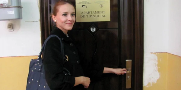 Unul din apartamentele Fundaţiei Inimă pentru Inimă
