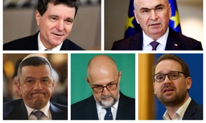 Nicușor Dan, Ilie Bolojan, Sorin Grindeanu, Kelemen Hunor, Dominic Fritz  / FOTO EPA-EFE, Mediafax Foto, Profimedia, Shutterstock