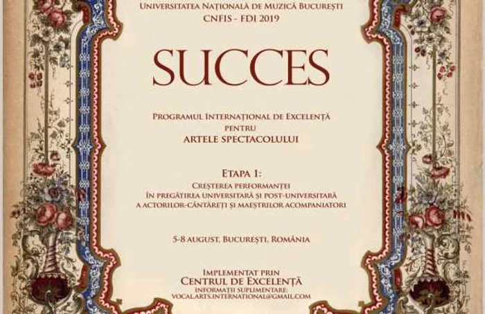 afis Succes program Conservator