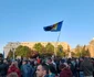 Manifestație în Piața Victoriei FOTO Facebook / Sergiu Găbureac 