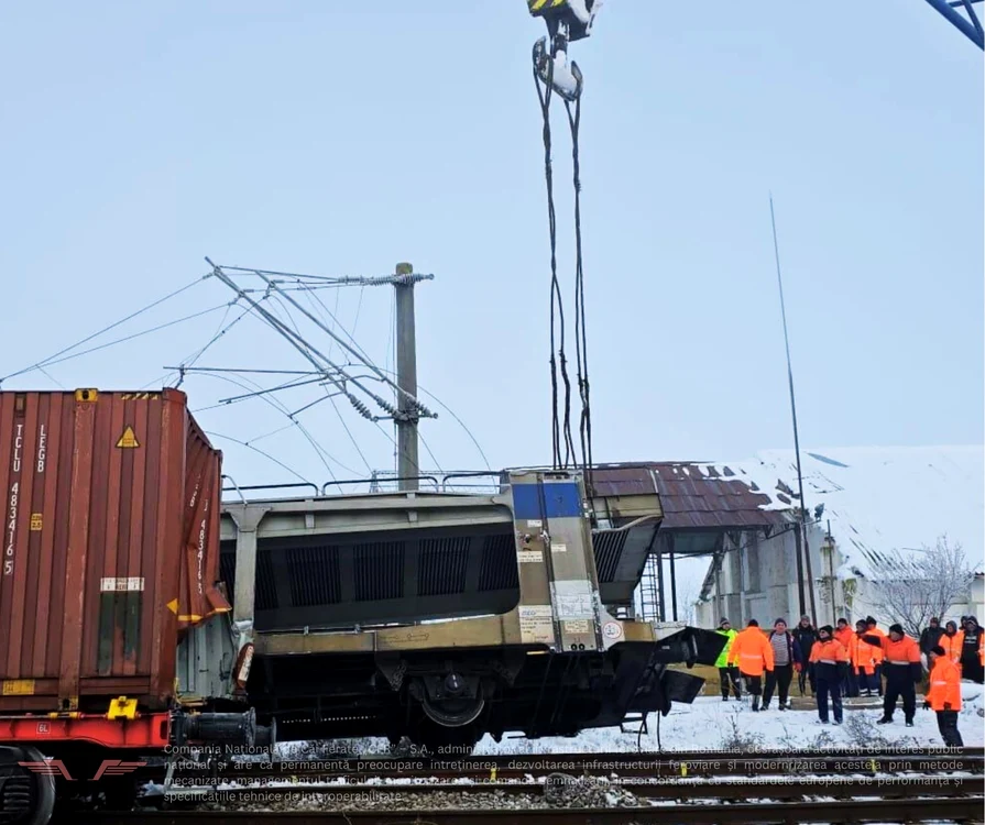 Au fost retrase toate vagoanele rămase nederaiate. FOTO: CFR SA