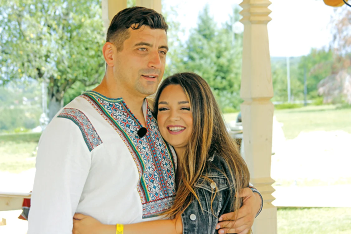 George și Ilinca  sunt protagoniștii celei mai mari nunți  care a fost organizată  vreodată în Româ