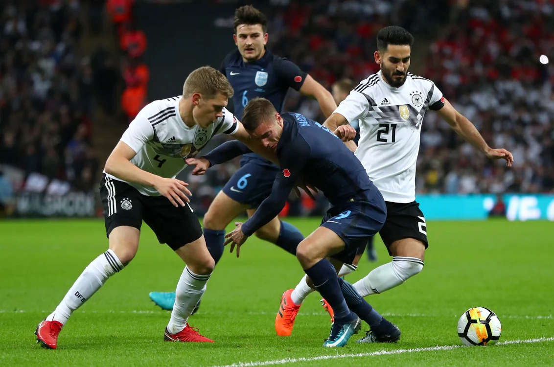 
    În 10 noiembrie 2017, Anglia și Germania au terminat la egalitate, 0-0, pe WembleyFoto: EPA-EFE  