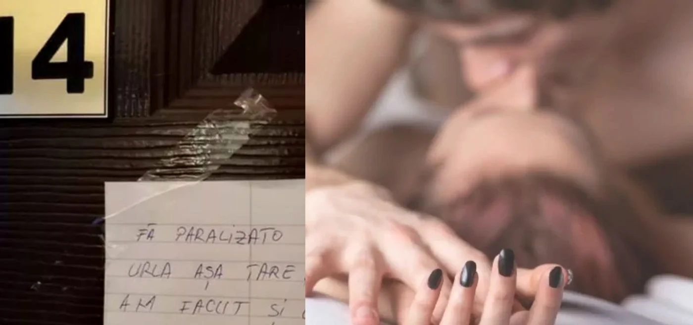 Mesajul lăsat de o femeie deranjată de zgomotul produs de o vecină.