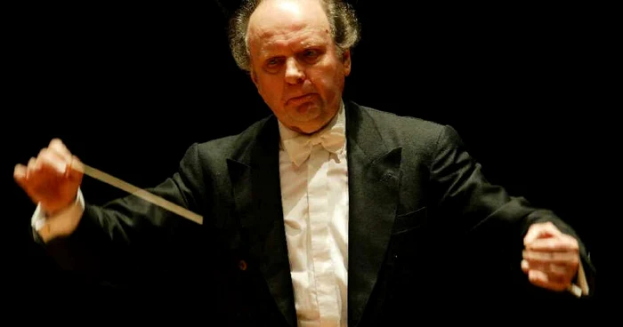 Marek Janowski, în vârstă de 64 de ani, conduce Orchestra Simfonică Radio din Berlin din 2002 FOTO: Arhiva Festivalului „George Enescu“