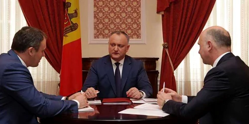 igor dodon pavel filip andrian candu foto igor dodon via facebook