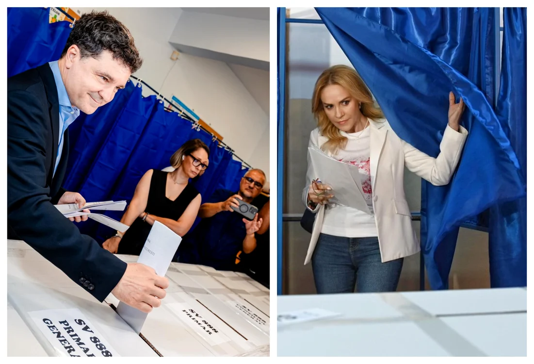 Gabriela Firea și Nicușor Dan / foto: arhiva personala