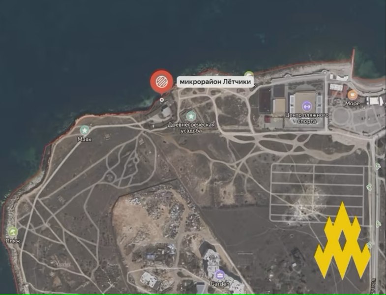 Imagini cu un sistem rusesc de apărare aeriană lângă o plajă din Sevastopol FOTO